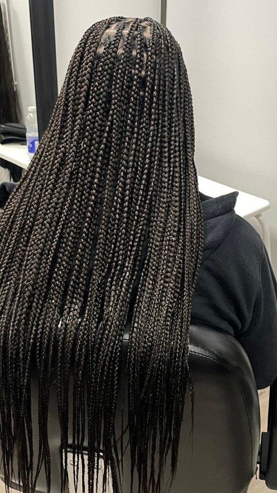 Thick medium braids